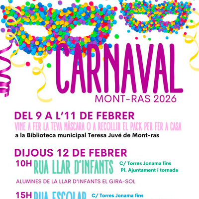 Carnaval - Mont-ras 2026