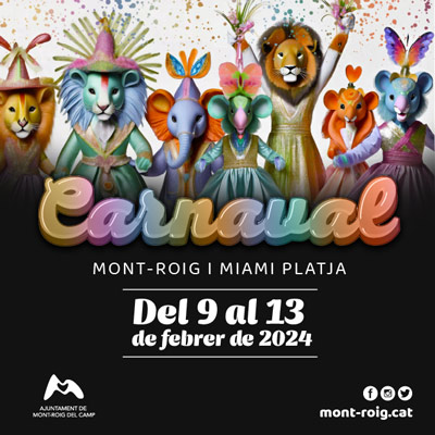 Carnaval a Mont-roig del Camp i Miami Platja 2024