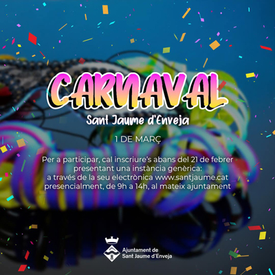 Carnaval - Sant Jaume d'Enveja 2025