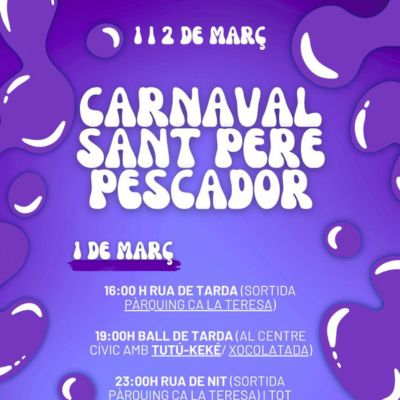 Carnaval de Sant Pere Pescador 2025