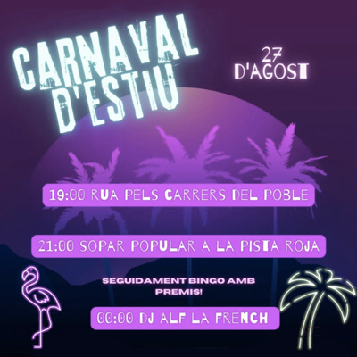 Carnaval d'Estiu a Vandellòs, Vandellòs i l'Hospitalet de l'Infant, 2022
