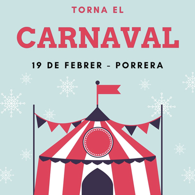 Carnaval de Porrera, 2022