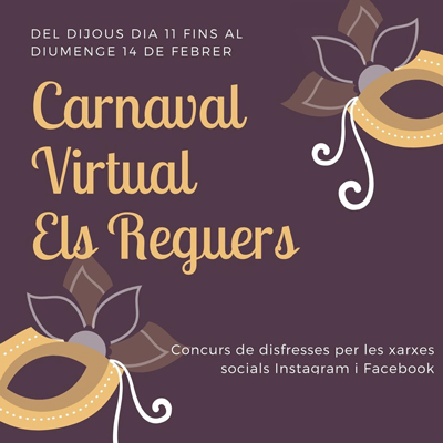 Carnaval virtual als Reguers, 2021