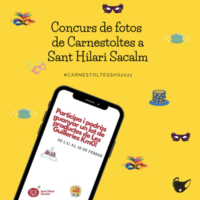 Concurs virtual de disfresses, Carnaval a Sant Hilari Sacalm, 2021