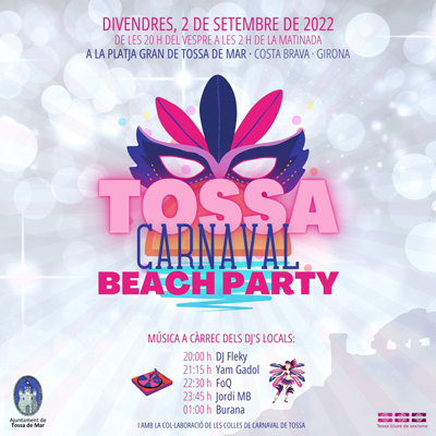 Carnaval d'Estiu a Tossa de Mar, 2022