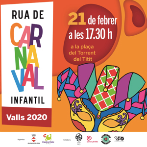 Carnaval Infantil de Valls, 2020