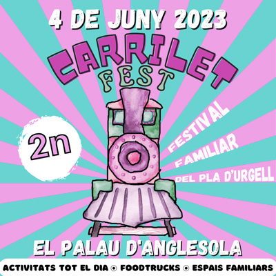 Carrilet Fest, El Palau d'Anglesola, 2023