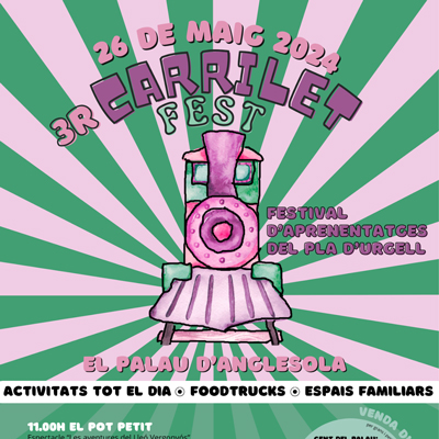 Carrilet Fest, El Palau d'Anglesola, 2024
