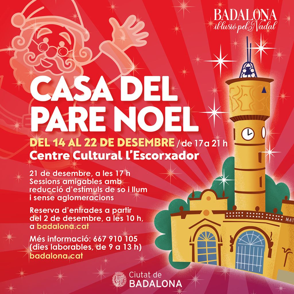 Casa del Pare Noel, Badalona, 2024