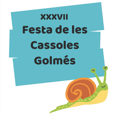 XXXVII Festa de les Cassoles de Golmés, 2025