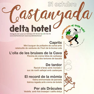 Menú Castanyada - Delta Hotel 2019