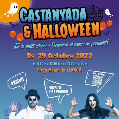 Joc de pistes 'Castanyada & Halloween', Llançà, 2022