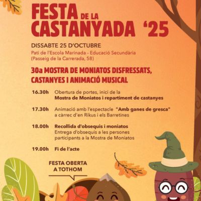 Festa de la Castanyada a Palau-solità i Plegamans 2025, Festa de la Castanyada a Palau-solità i Plegamans, 2025, Palau-solità i Plegamans