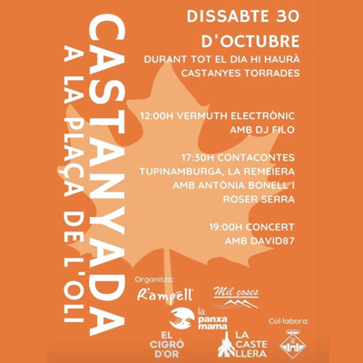 Castanyada a la Plaça de l'Oli - Vilafranca del Penedès 2021