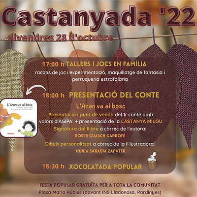 Festa de La Castanyada a Pardinyes, Lleida, Agipa, 2022