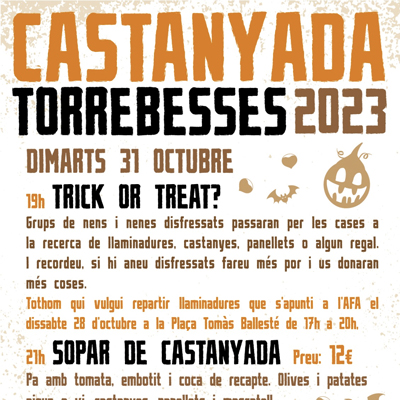 Castanyada a Torrebesses, 2023
