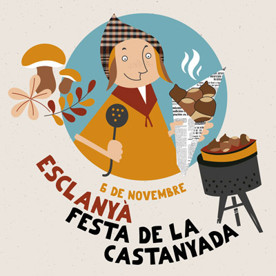 Festa de la Castanyada d'Esclanyà, Begur, 2021