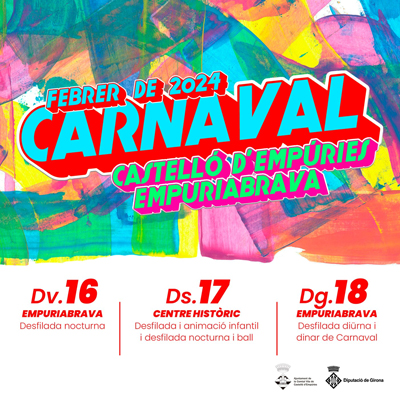 Carnaval de Castelló d'Empúries i Empuriabrava, 2024