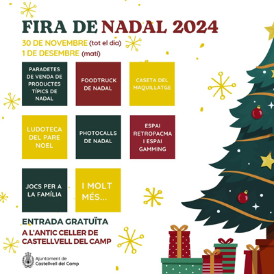 Fira de Nadal a Castellvell del Camp, 2024