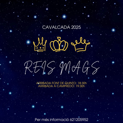 Cavalcada de Reis - Campredó 2025