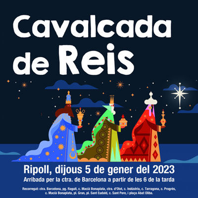 Cavalcada de Reis a Ripoll 2023