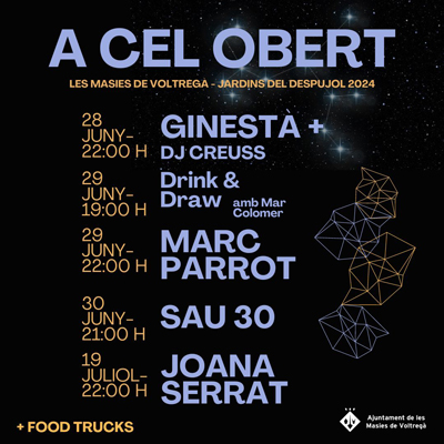 Festival A Cel Obert, Les Masies de Voltregà, 2024