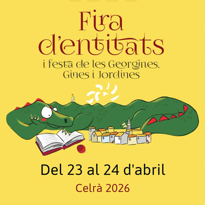 Fira d'Entitats i Sant Jordi a Celrà, 2026