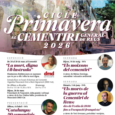 Primavera al Cementiri General de Reus, 2026