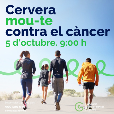 Caminada Cervera en marxa contra el càncer, 2025
