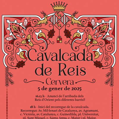 Cavalcada de Reis a Cervera, 2025