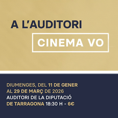 Cicle de Cinema en VO, Diputació de Tarragona, Associació Anima't, 2026