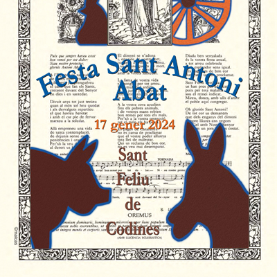 Festa de Sant Antoni Abat a Sant Feliu de Codines