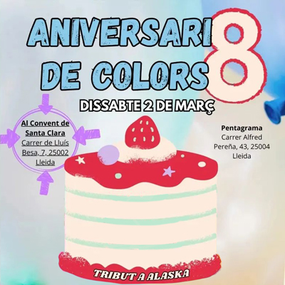 8 anys de Colors, Aniversari Colors de Ponent, Lleida, 2024