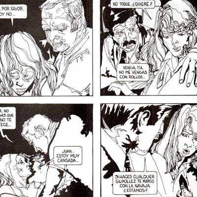 Il·lustradores de còmic de l’exposició 'Il·lustríssimes'