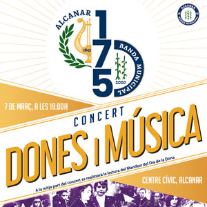 Concert 'Dones i Música' - Banda Municipal de Música d’Alcanar 2020