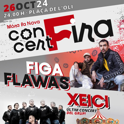 Concert de Figa Flawas + Xeic!, Móra la Nova, 2024