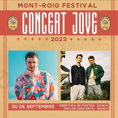 Concert Jove a Mont-roig del Camp 2023