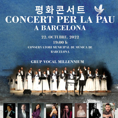 Concert per la Pau a Barcelona 2022