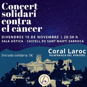 Concert solidari contra el càncer - Vilafranca del Penedès 2019