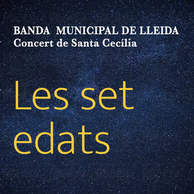 Concert 'Les set edats' de la Banda Municipal de Lleida, per Santa Cecília