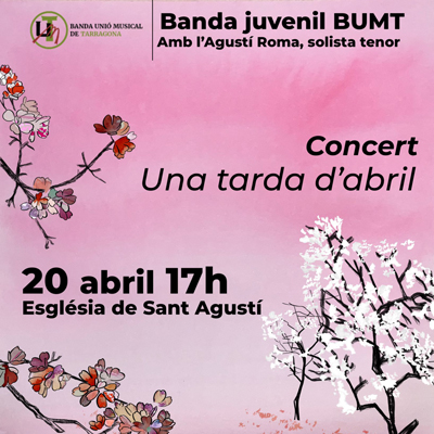 Concert 'Una tarda d'abril', de la Banda Juvenil de la BUMT