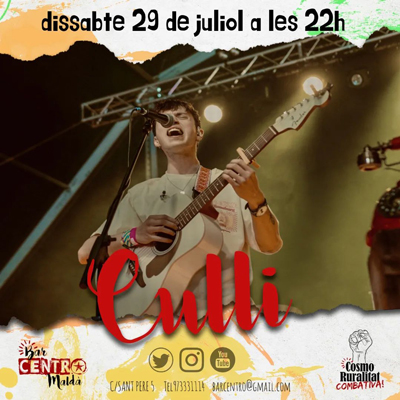Concert de Culli al Bar Centro Maldà, 2023