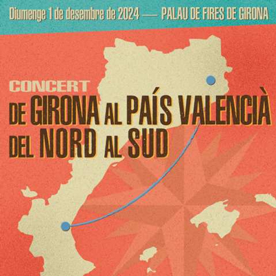 Concert solidari 'De Girona al País Valencià, del nord al sud', Girona, 2024