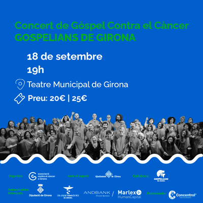 Concert de gòspel contra el càncer, Gospelians Girona, Girona, 2022