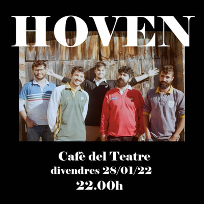 Concert de Hoven al Cafè del Teatre, Lleida, 2022