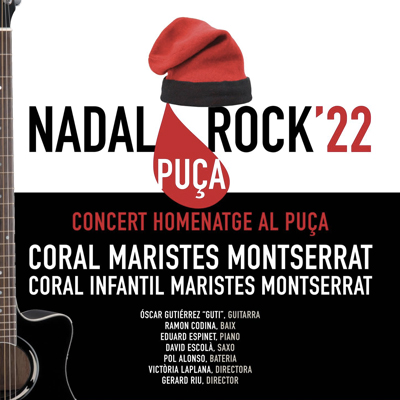 Concert 'Canta i Estima. Nadal Rock'22' de la Coral Maristes Montserrat, 2022