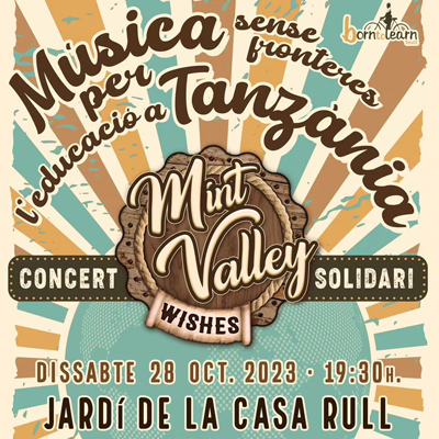 Concert solidari de Mint Valley al jardí de la Casa Rull, Reus, 2023