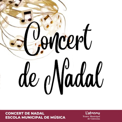 Concert de Nadal de l'Escola de Música de Guissona, 2025