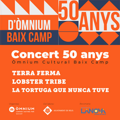 50è Aniversari d'Òmnium Baix Camp, Reus, 2021