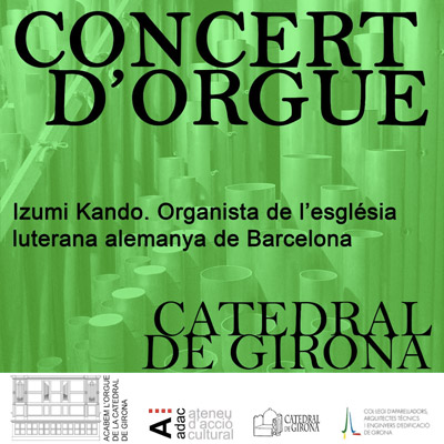 Concert de l'organista Izumi Kando a la Catedral de Girona, 2022
